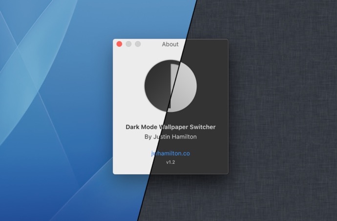 【Mac】ライトモードやダークモードに切り替えると壁紙も自動的に切り替える無料の「Dark Mode Wallpaper Switcher」