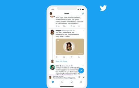 iOS版Twitter、音声ツイート機能の追加を発表