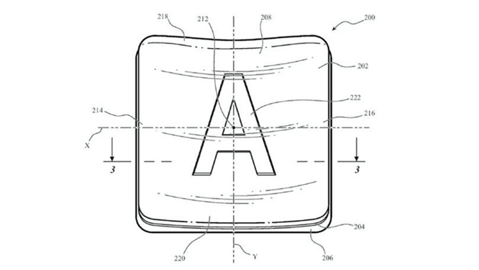 Apple、ガラス製キーボードの特許を申請