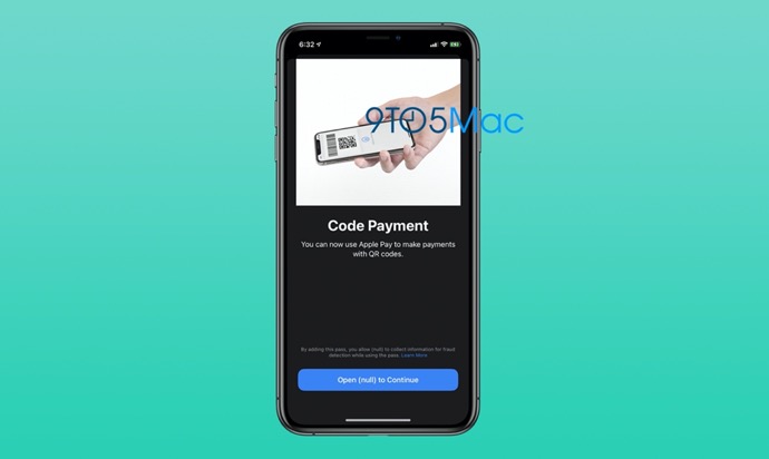 iOS 14のApple PayはQRコード支払いをサポートする可能性が