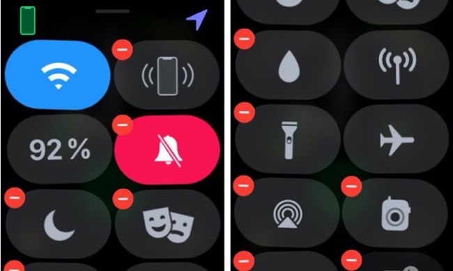 WatchOS 7 Control Center 00002 z