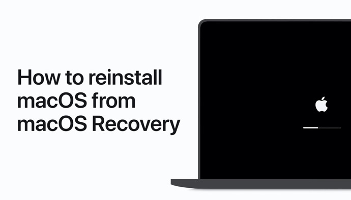 Apple Support、macOS リカバリーからmacOSを再インストールする方法のハウツービデオを公開