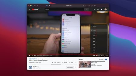 macOS Big Sur beta 4のSafariが4K YouTubeビデオストリームをサポート