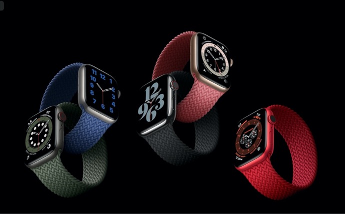 Apple Watch Series 6、ソロループおよびブレイデッドソロループのサイズ交換は1度だけ可能
