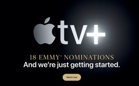 Apple、ホームページでApple TV+の18のエミー賞候補にスポットを当てる
