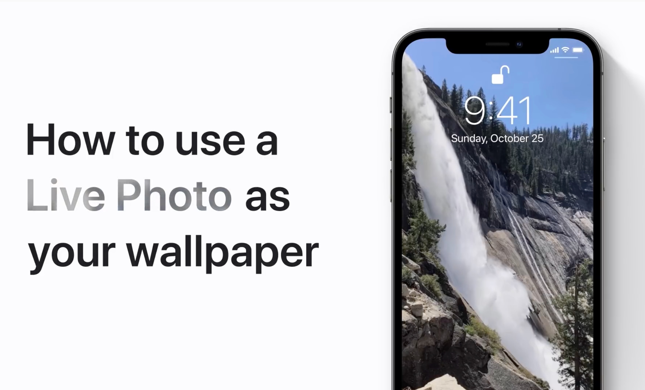 Apple Support Iphoneでlive Photoを壁紙として使用する方法のハウツービデオを公開 酔いどれオヤジのブログwp