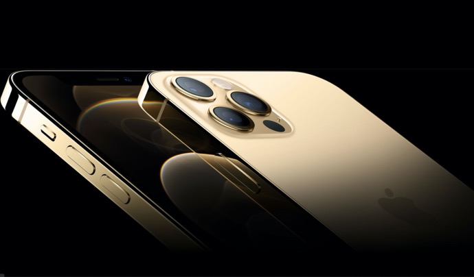 iPhone 12 Proのゴールドバージョンは他の色に比べて耐指紋性に優れて 