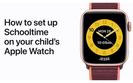 Apple Support、子供のApple Watchにスクールタイムを設定する方法のハウツービデオを公開