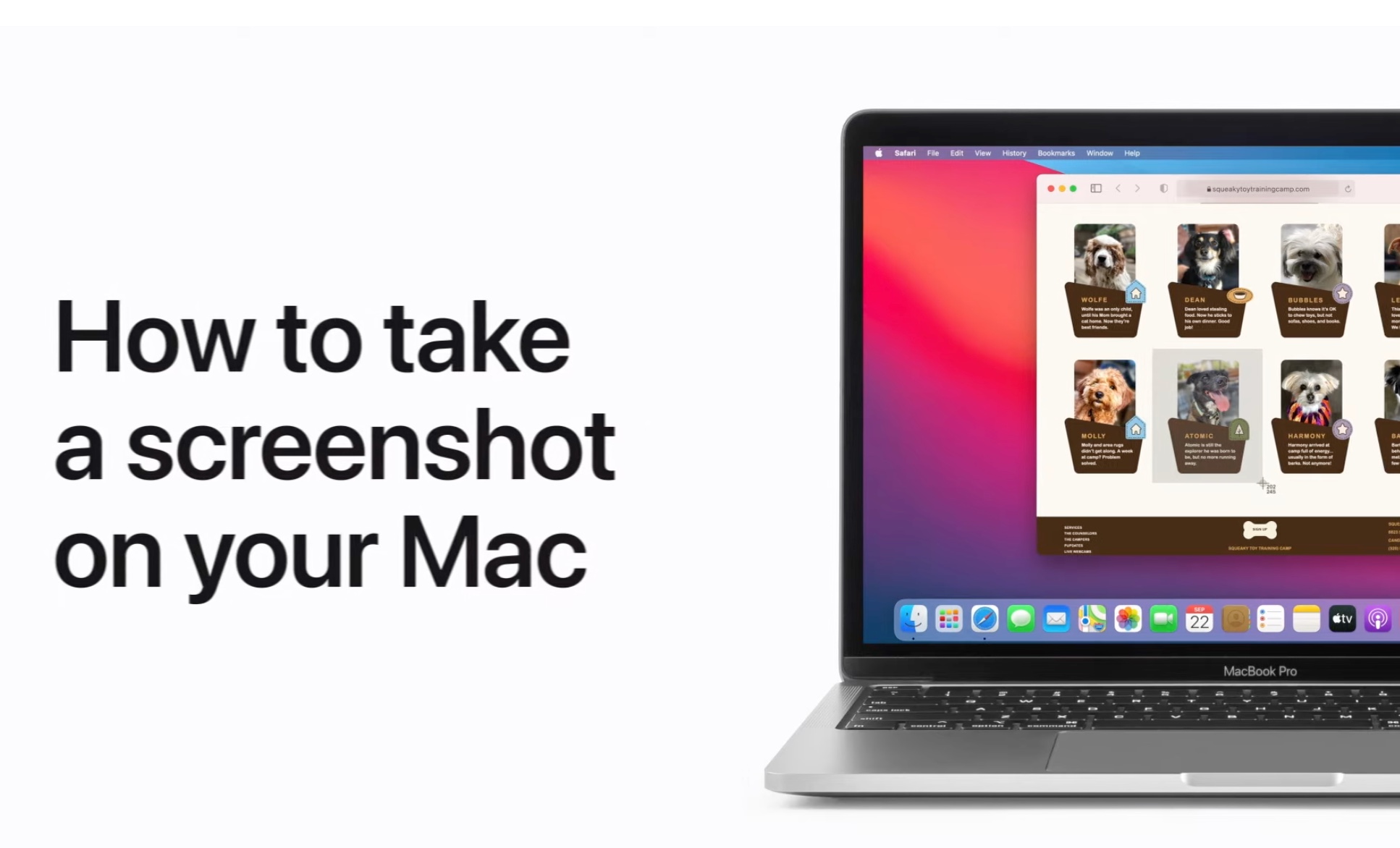 Apple Support、Macでスクリーンショットを撮る方法のハウツービデオを公開