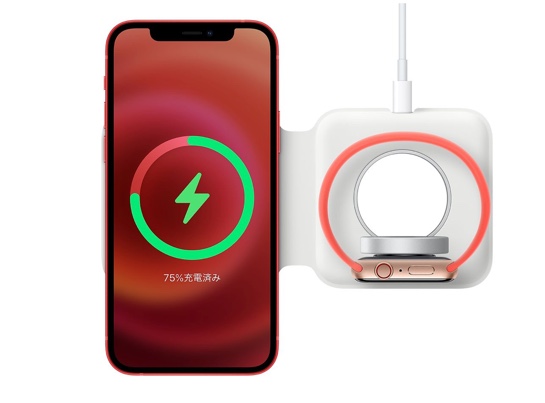 Apple、「MagSafeデュアル充電パッド」の発売を開始