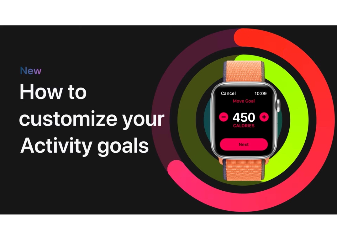 Apple Support、Apple Watchでアクティビティの目標をカスタマイズする方法のハウツービデオを公開
