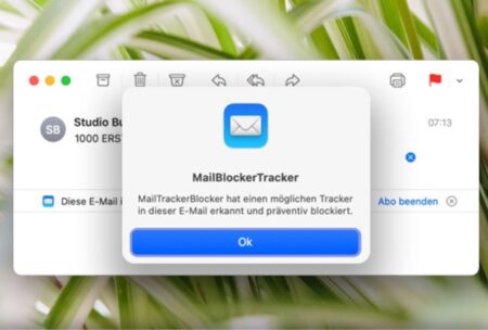 macOS Big Surのトラッキングピクセルをブロックするフリーウェア「MailTrackerBlocker」