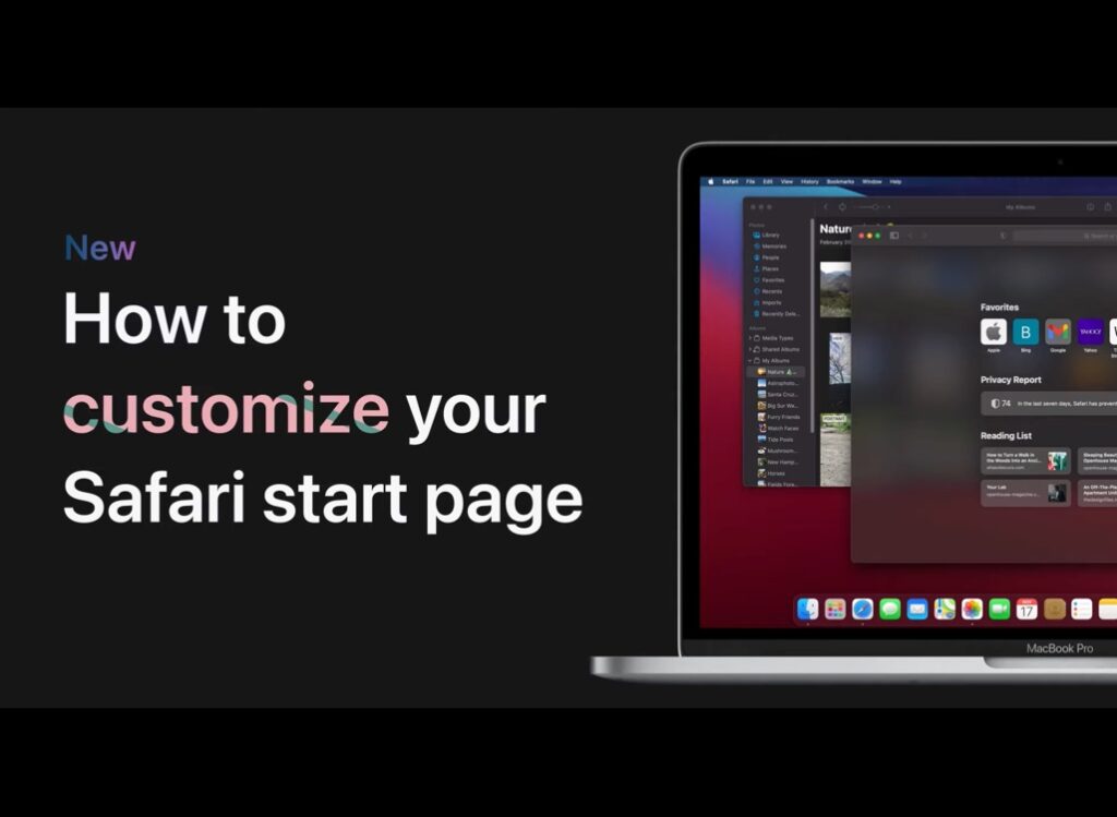 Apple Support、MacでSafariスタートページをカスタマイズする方法のハウツービデオを公開