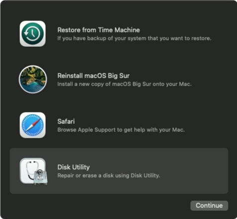 Silicon Mac Disk Utility 00002