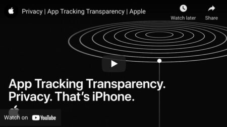 Apple、Appのトラッキングの透明性を説明するビデオを公開