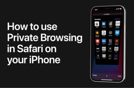 Apple Support、iPhoneのSafariでプライベートブラウズを使用する方法 のハウツービデオを公開