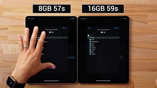 8 vs 16 M1 iPad Pro 00002
