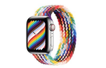Apple、プライドエディションのApple Watch ブレイデッドソロループとNikeスポーツループを発表