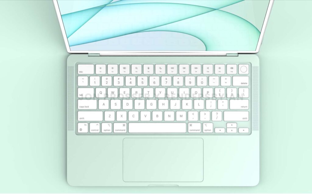 次のMacBookAirは、最大10個のグラフィックコアを備えたより高速なAppleシリコンチップを搭載