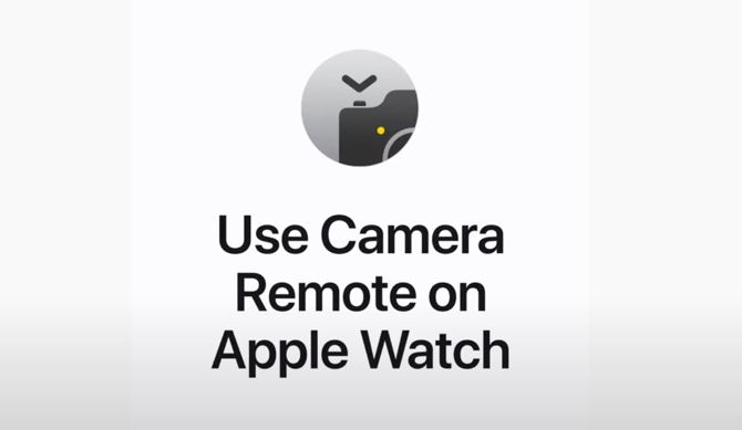 Apple Support、AppleWatchでCameraRemoteを使用する方法のハウツービデオを公開
