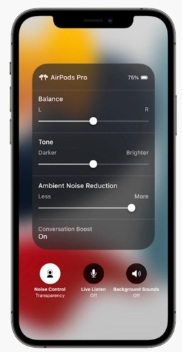 IOS 15 AirPods Pro