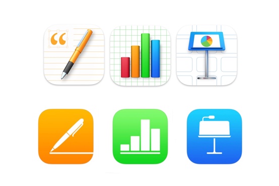 Apple、iWork for MacおよびiOSのPages 、Numbers 、Keynoteをリリース