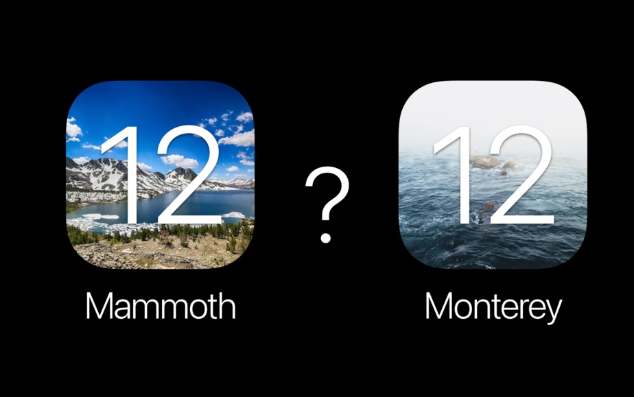 Appleの商標はmacOS 12が「Mammoth」または「Monterey」になる可能性があることを示唆