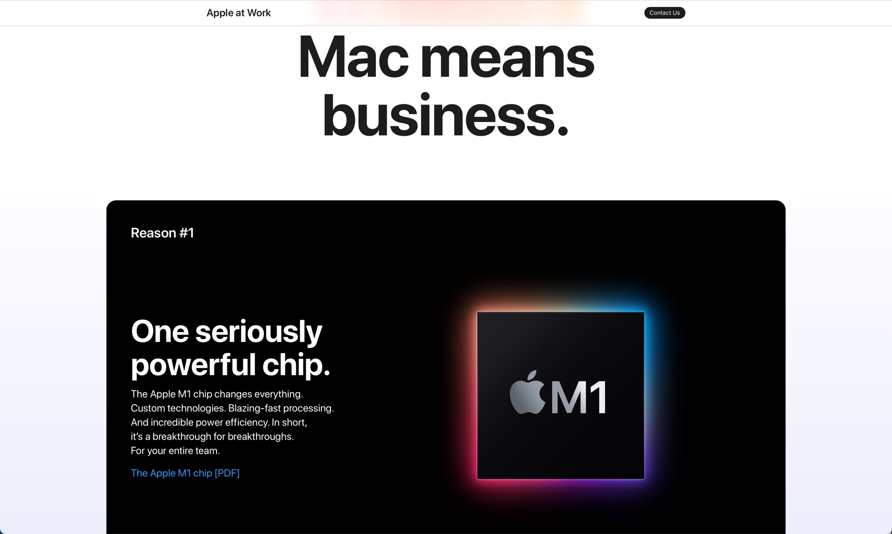 Apple、ビジネスユーザーがMacを選ぶべき11の理由を公表