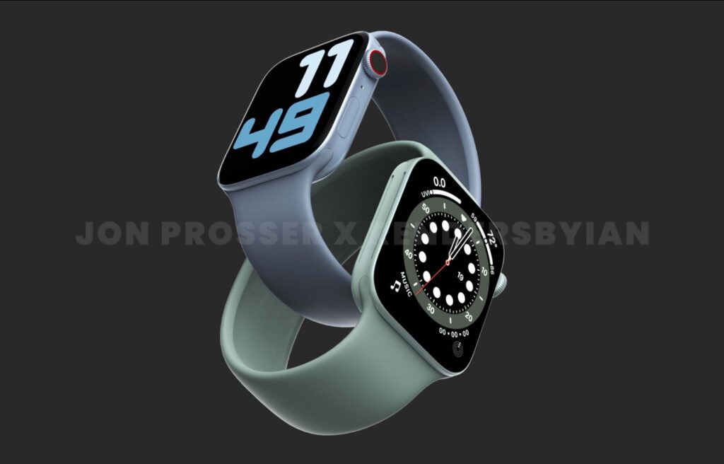 Apple Watch Series 7のケースサイズが41mmと45mmになるとの噂