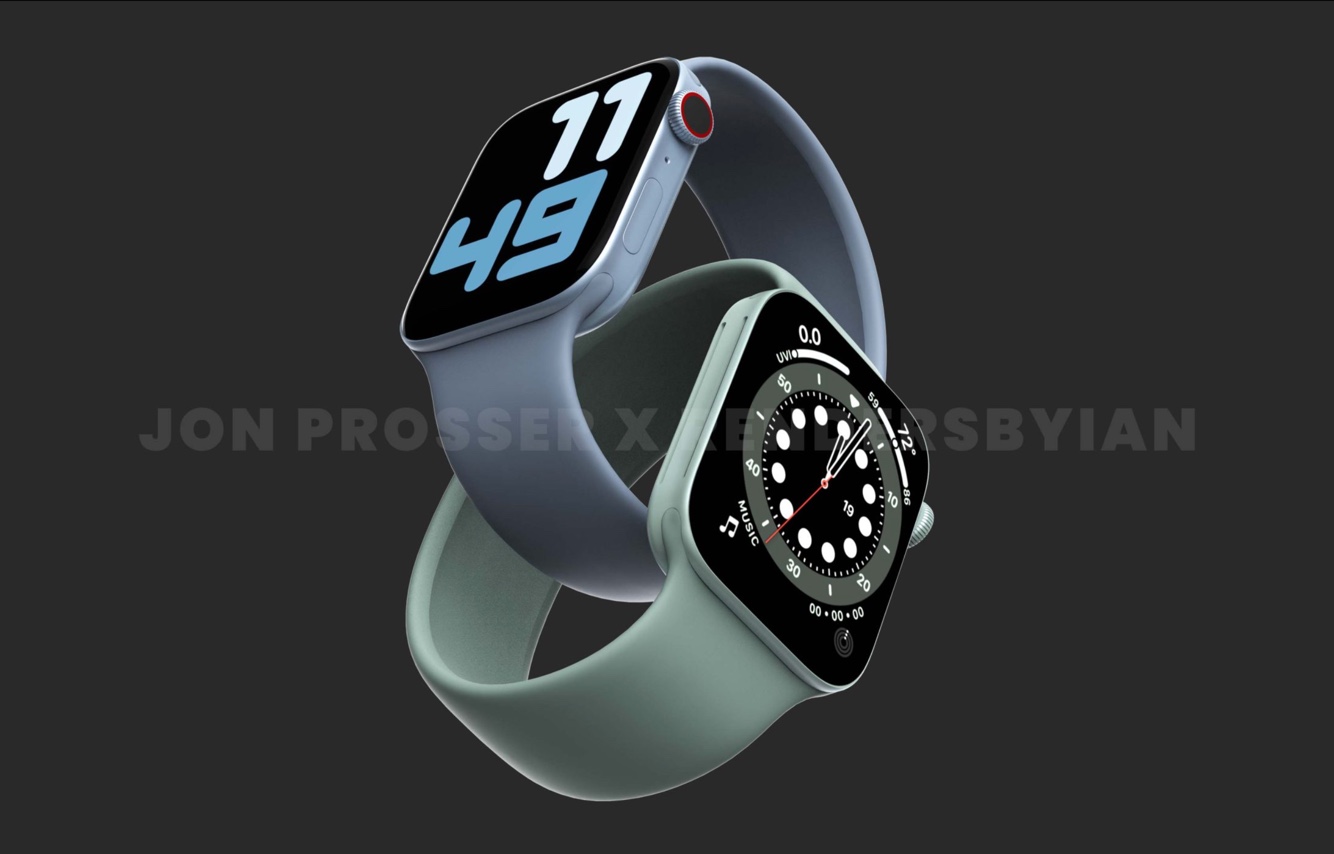 Apple Watch Series 7のケースサイズが41mmと45mmになるとの噂
