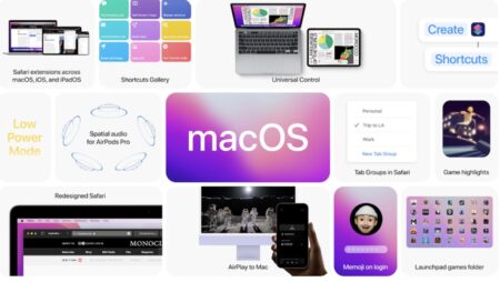 Macで使えるmacOS Montereyの機能はどれか？参照テーブルが公開