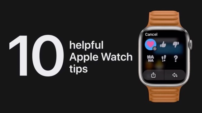 Apple Support、「知っておくべき10の役立つApple Watchのヒント」のハウツービデオを公開