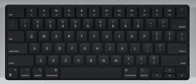 New MacBook Pro Keyboard 002