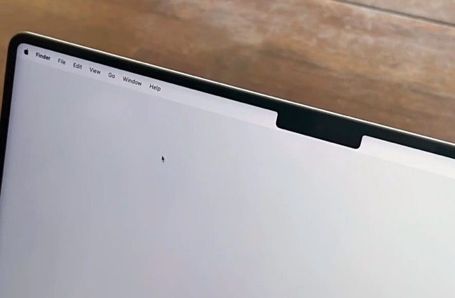 新しいMacBook Proのノッチを完全に取り除くアプリ