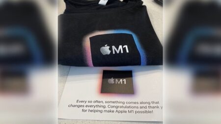 Apple、エンジニアにApple Silicon移行1年目の終了を記念して特別なTシャツをプレゼント