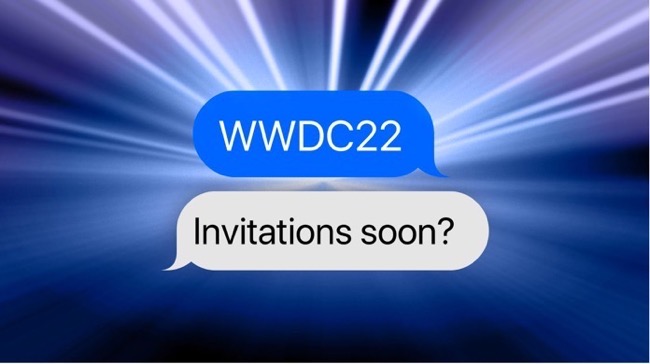 2022 WWDCの招待状は今週発送される可能性も