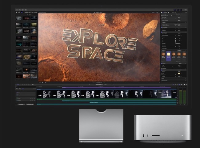 Apple、FinalCutProをMacStudioのパフォーマンス向上などでアップデート