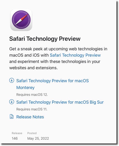 Safari Technology Preview 146