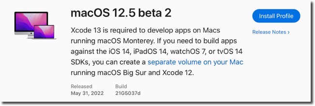MacOS 12 5 beta 2