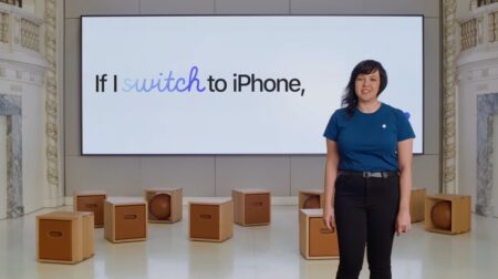 Apple、Androidユーザー向けに「iPhoneへの乗り換え」ビデオを公開