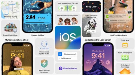 Apple、ロック画面のカスタマイズ、メッセージの編集/取り消しなどの新機能が追加された「iOS 16」正式版をリリース