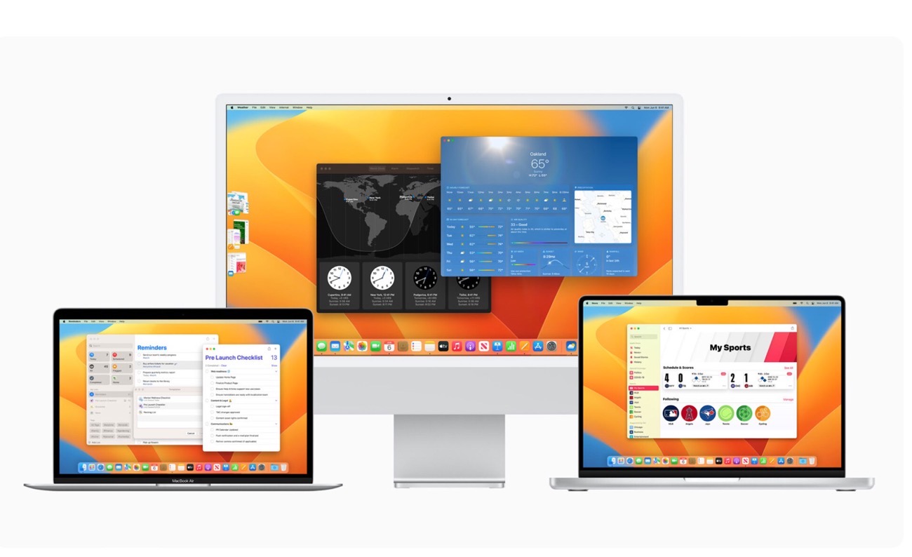 macOS Venturaの最新ベータ版、独自のダイナミック壁紙とスクリーンセーバーを追加