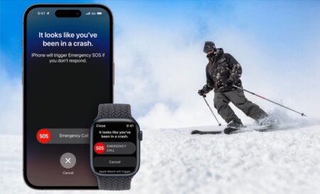 Appleの衝突検出機能、スキー客からの偽911コールが続く