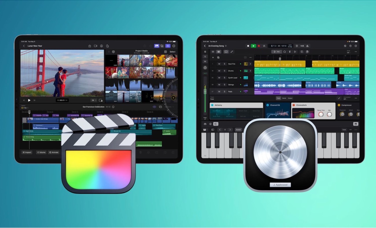 プロ並みの作品をどこでも創造、Final Cut Pro for iPadとLogic Pro for iPadをリリース