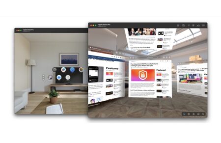 visionOS 、Apple Vision Pro で何が実現されるかを見ることができる