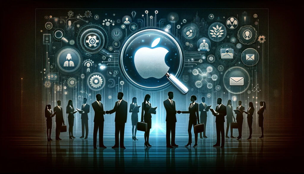 テクノロジー業界における Apple の採用傾向と戦略