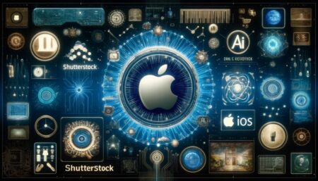 Appleの戦略的な動き：ShutterstockからAIトレーニング用に数百万枚の画像を使用許諾