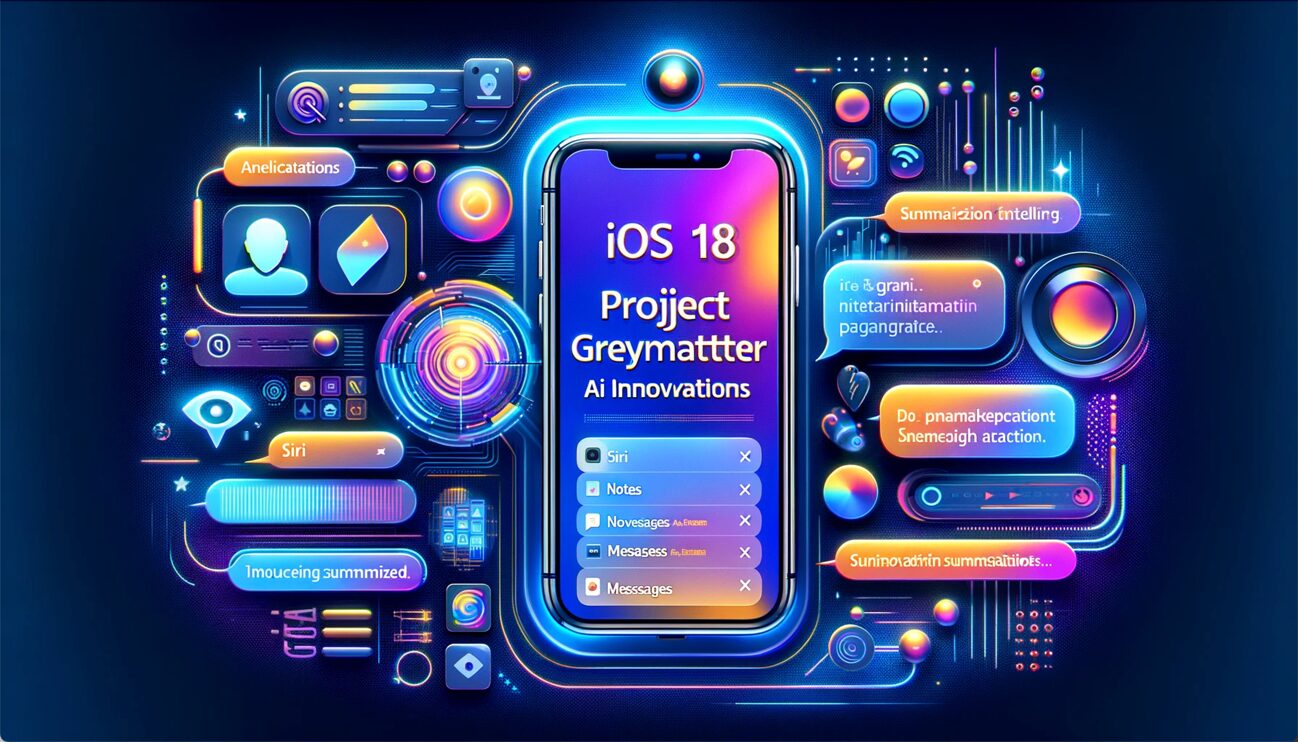 iOS 18のProject Greymatter: AIを活用した機能強化