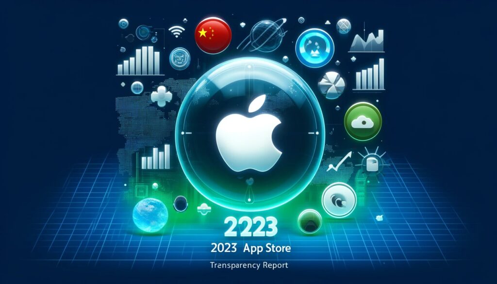 2023年 App Store透明性レポートが示すダウンロード数、開発者数、削除数の増加