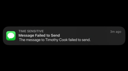 Appleのメッセージサービス「iMessage」が一時的な障害に見舞われる